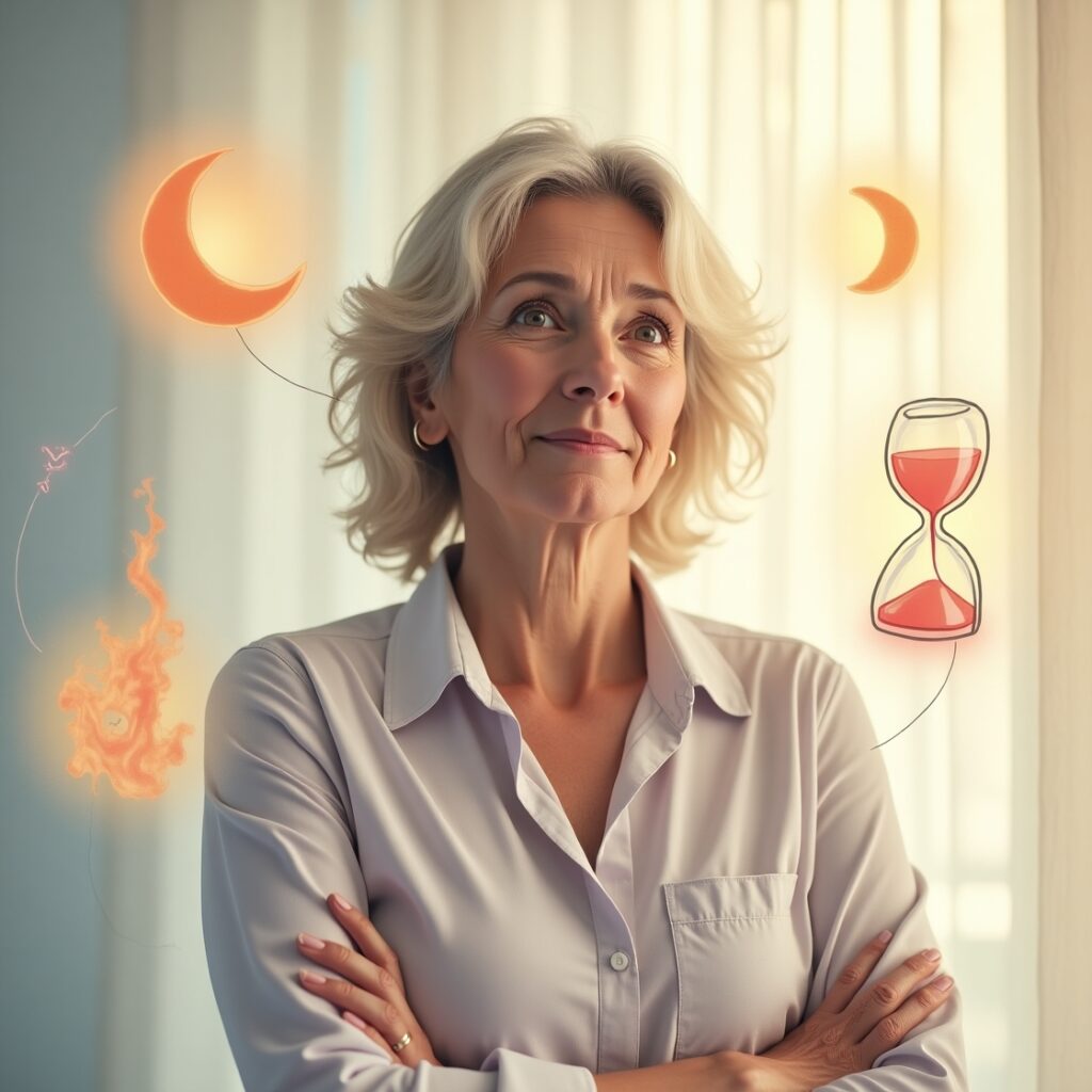 menopause : femmes avec boulversemennts hormonaux