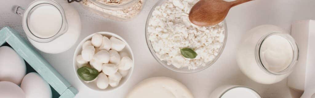 Aliments avec calcium pour lutter contre l'osteoporose