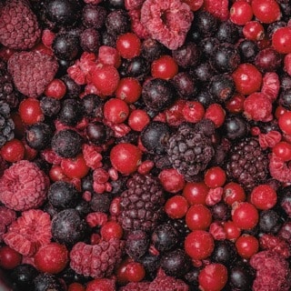 Bon pour le foie - fruits rouges